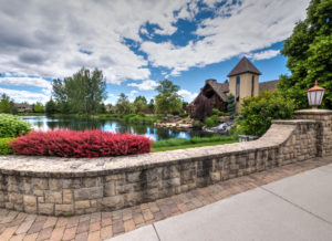 Photo of Landscape at Two Rivers subdivision in Meridian Idaho