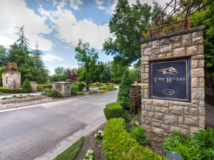 Real estate photography of the Two Rivers subdivision in Meridian Idaho